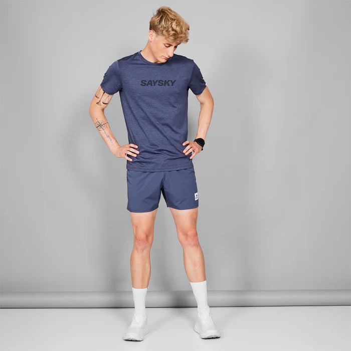 M Pace Shorts 5" | Blue