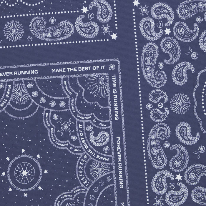 Paisley Combat Singlet | Blue Paisley