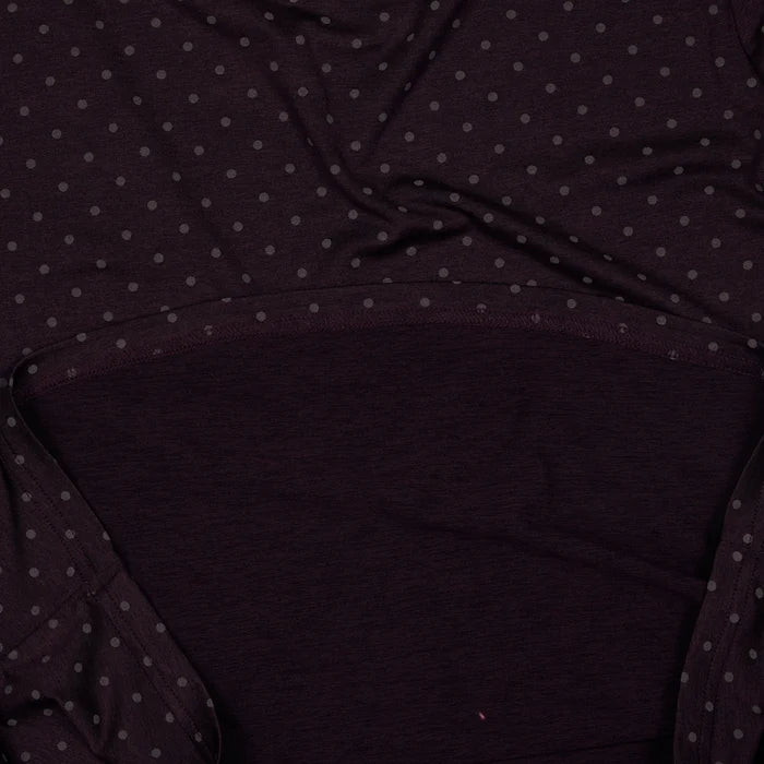 Polka Pace Long Sleeve | Reflective Purple