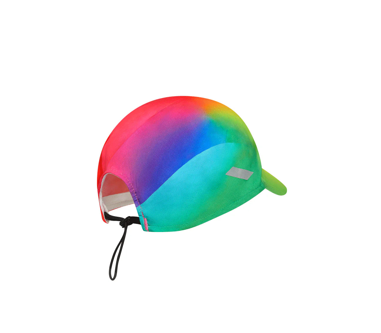 印花跑步帽 |彩虹