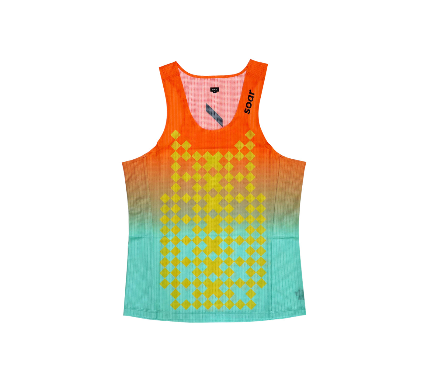 男士比賽背心 |橙綠色(香港獨家)
