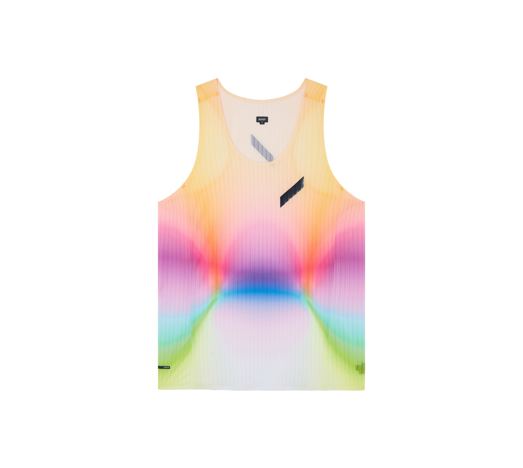 男士比賽背心 |夏日彩虹