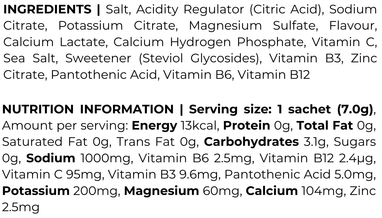 SUPERsalty 電解質小包 |桃子烏龍茶(7.0克)