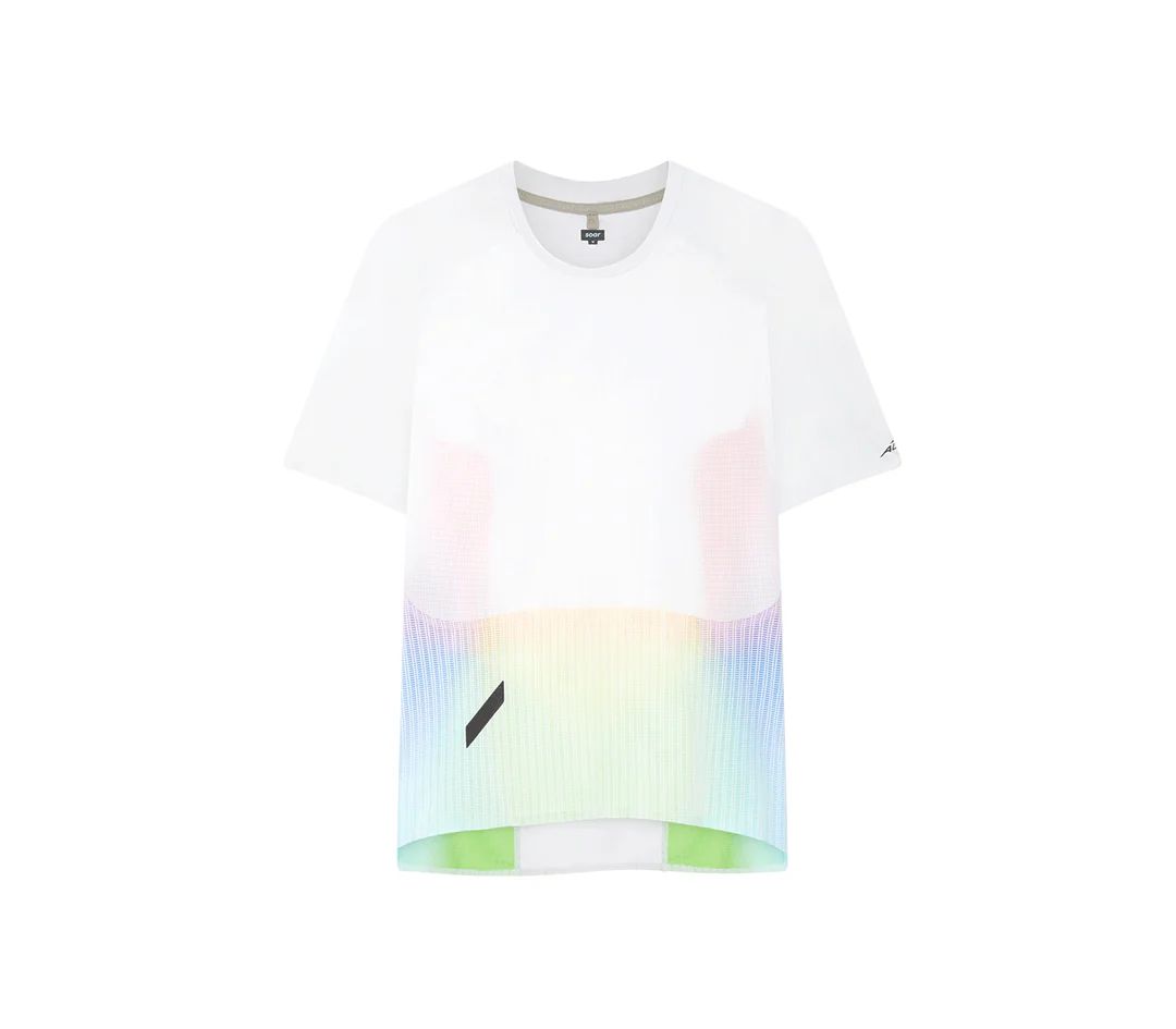 M SOAR x Altra Trail Race Top Rainbox | Grey