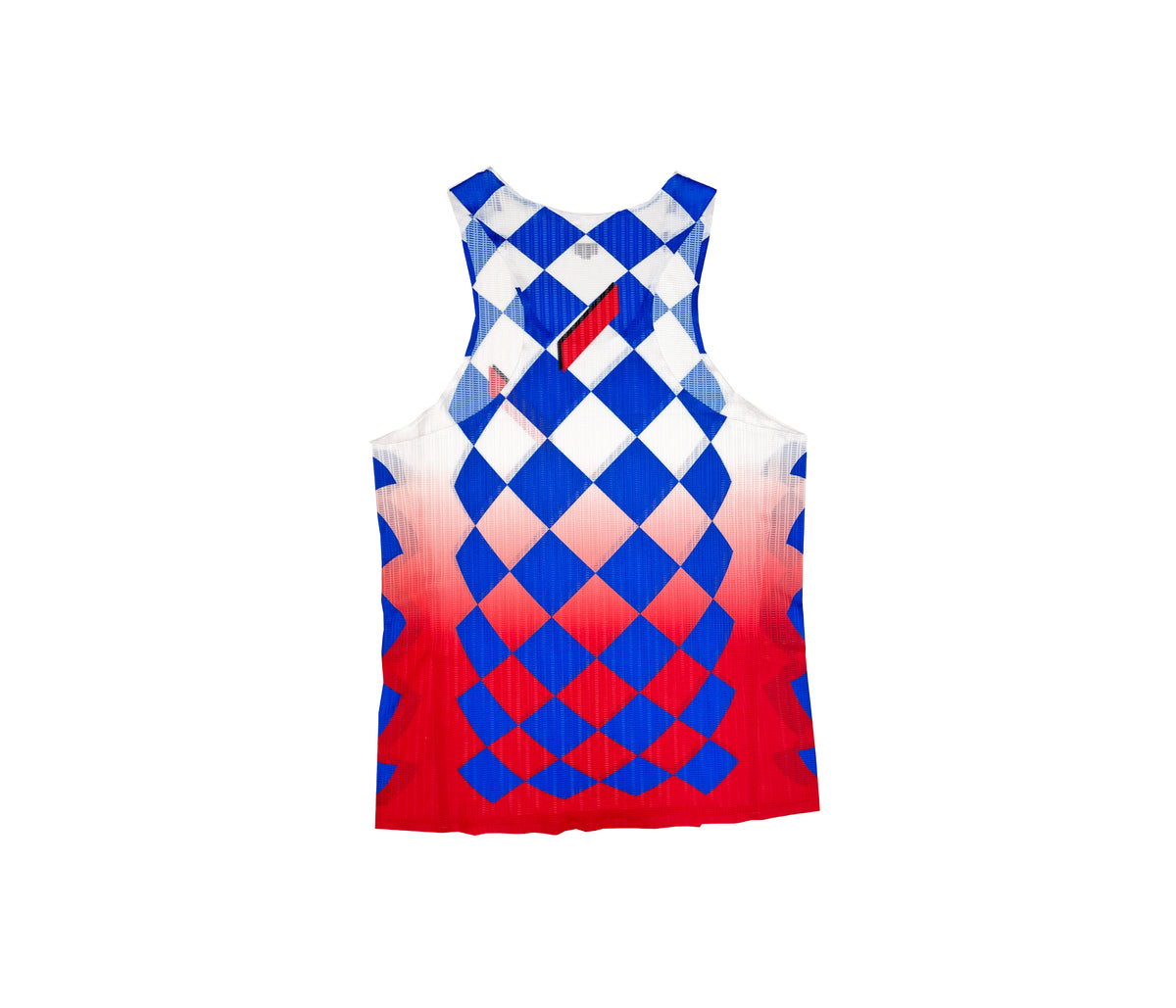 M Race Vest | White/Blue/Red Diamond (HK Exclusive)