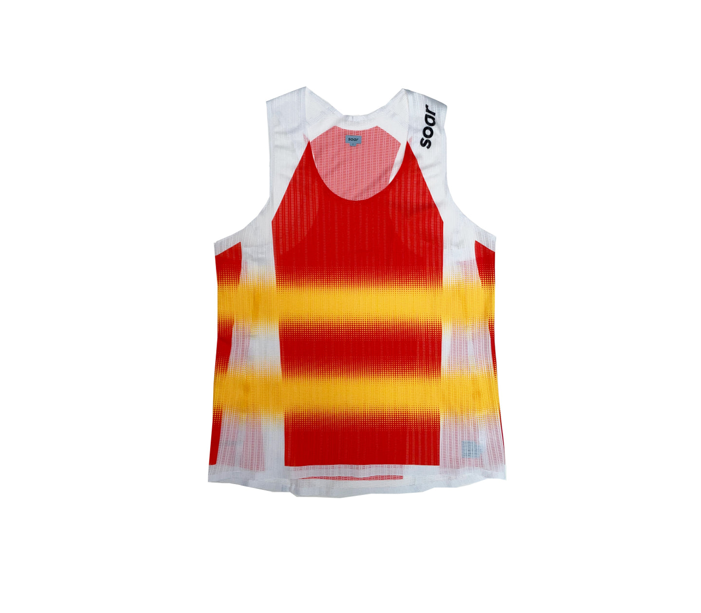 W Race Vest | Yellow/Orange Stripe (HK Exclusive)