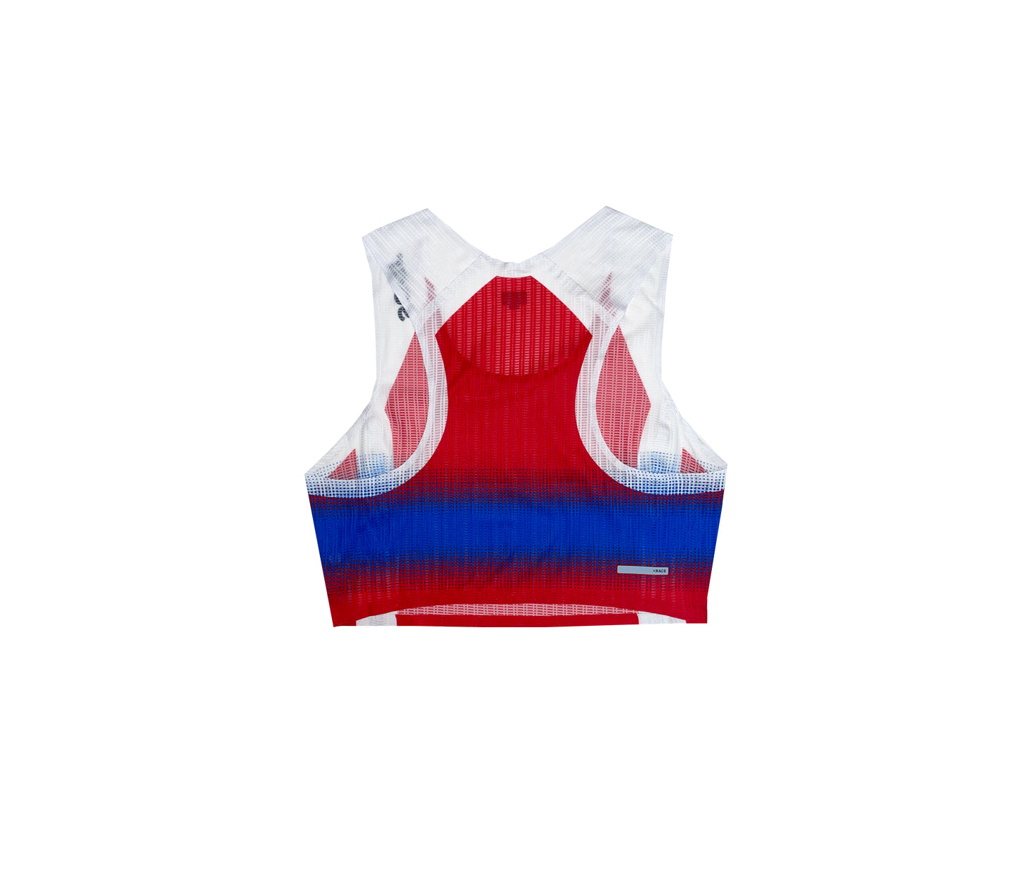 W Crop Race Vest | Red/Blue Stripe (HK Exclusive)