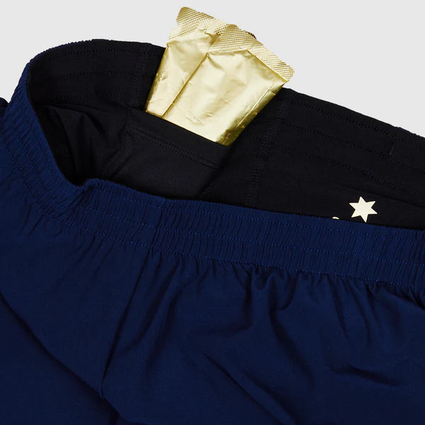 M Star Pace Shorts 5'' | Navy