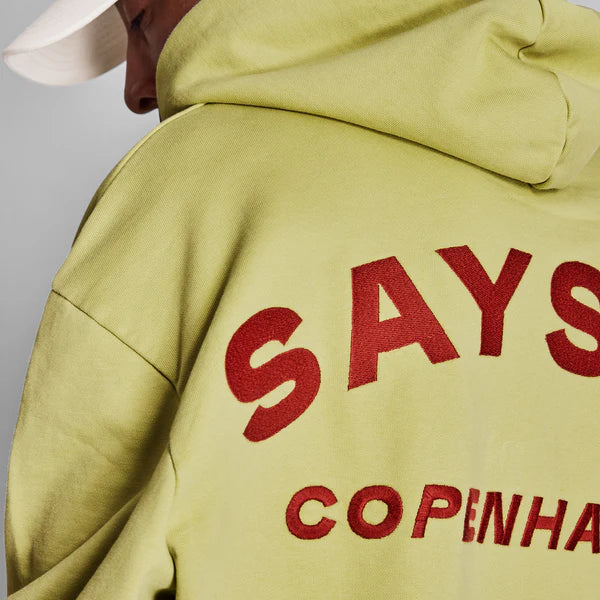 個性超大連帽衫 |綠色的