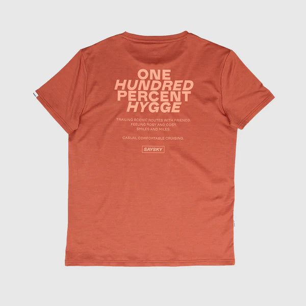 Statement Pace T-Shirt | Red Melange