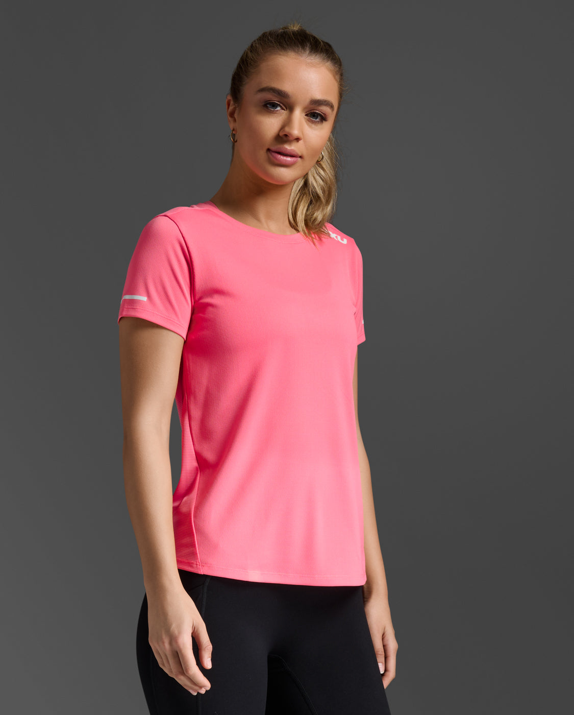 Aero Tee | Pink Glow/White Reflective