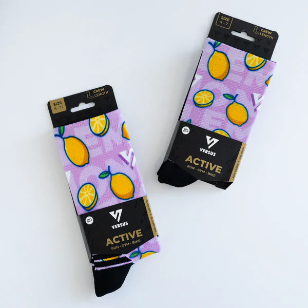 Active Crew Socks | Lemon