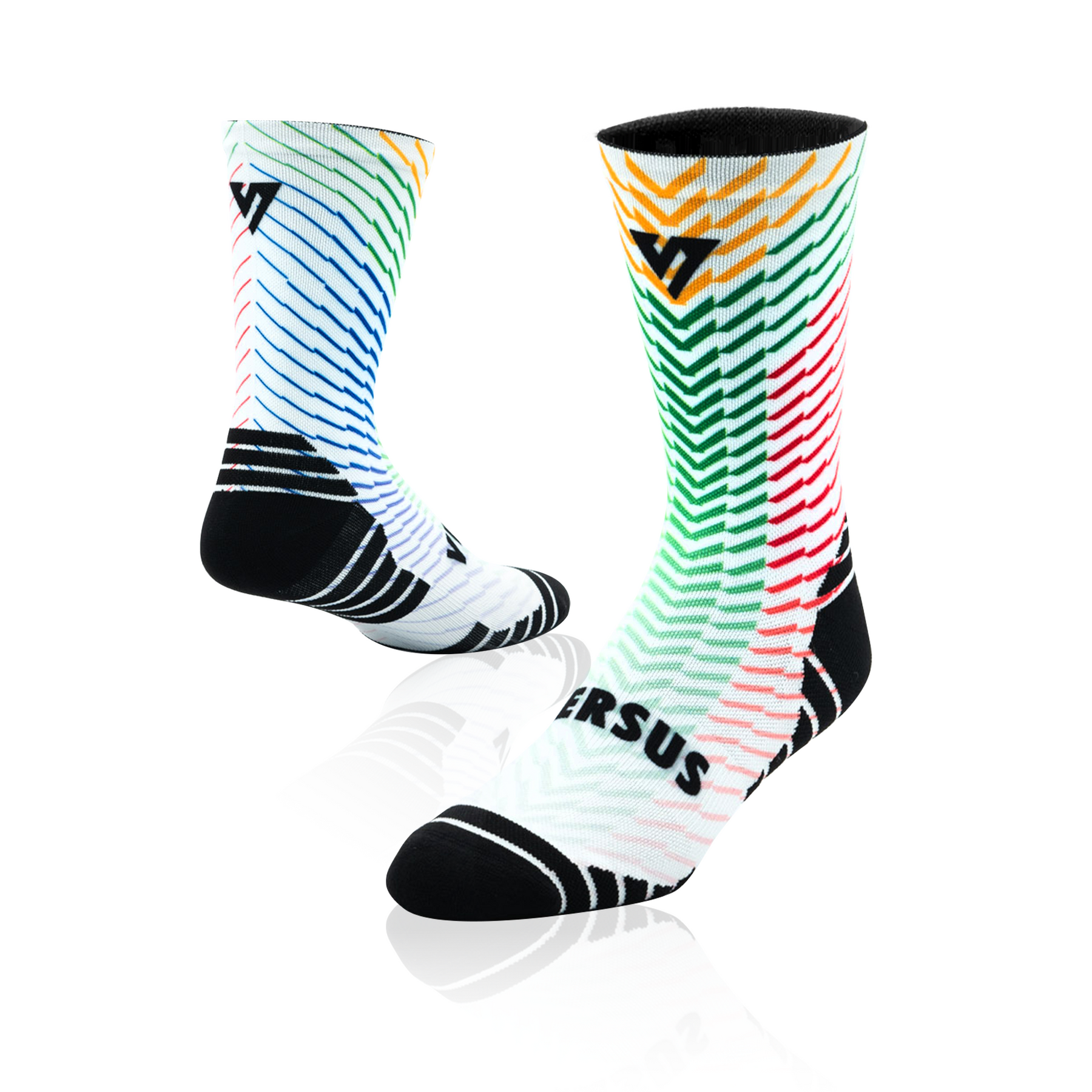 Active Crew Socks | South African Stripes