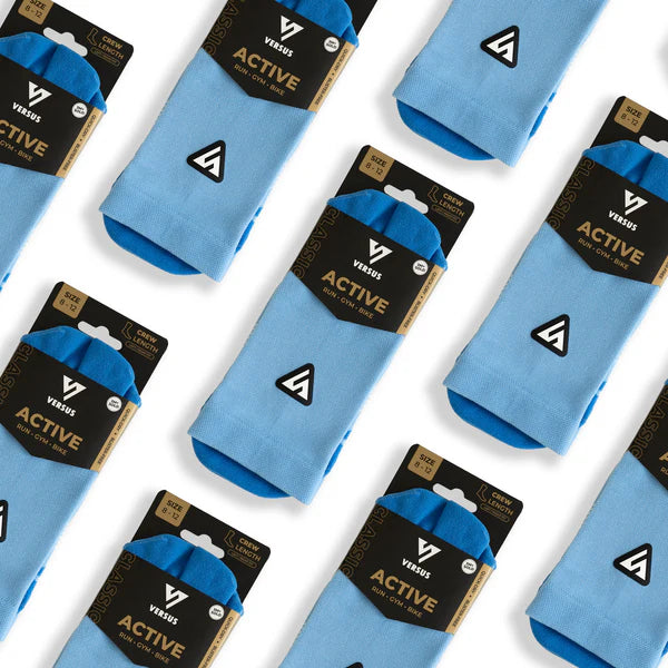Active Crew Socks | Classic Blue