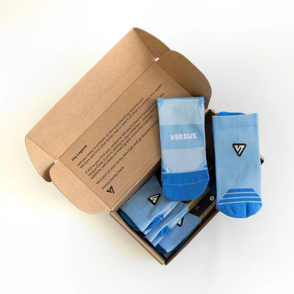 Active Crew Socks | Classic Blue