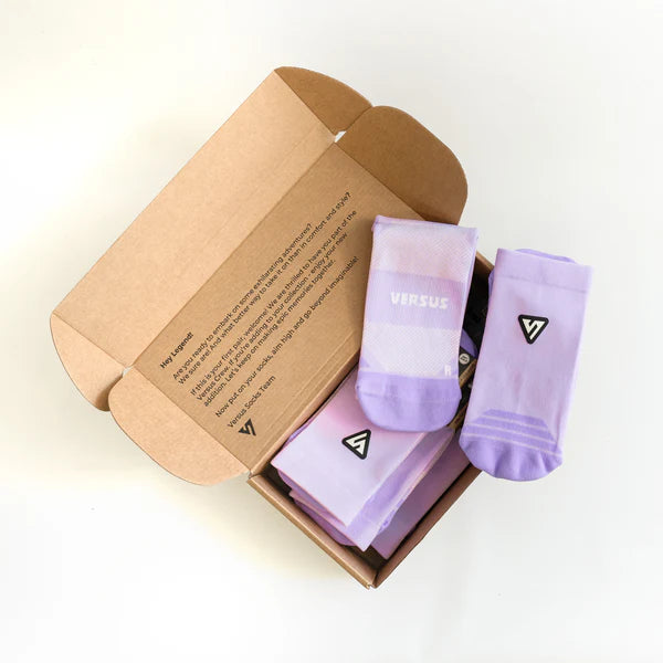Active Crew Socks | Classic Lilac