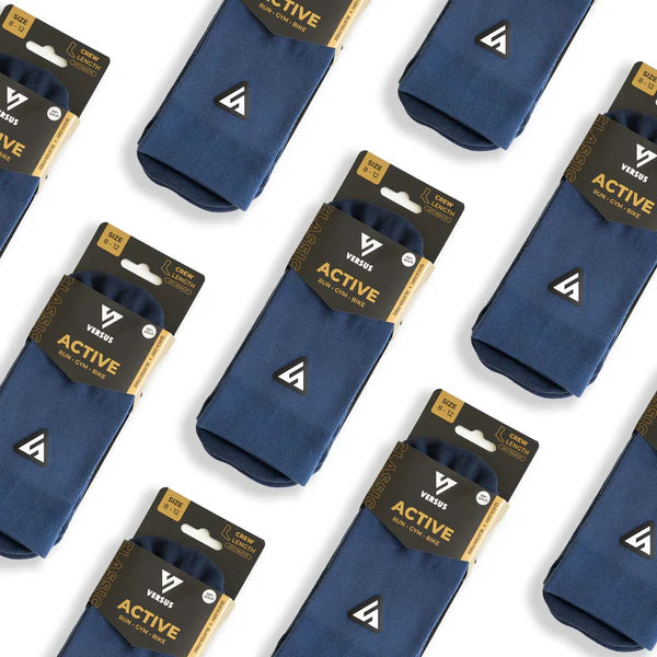 Active Crew Socks | Classic Navy
