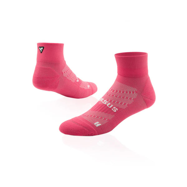 Running Quarter Socks | Popsicle Pink