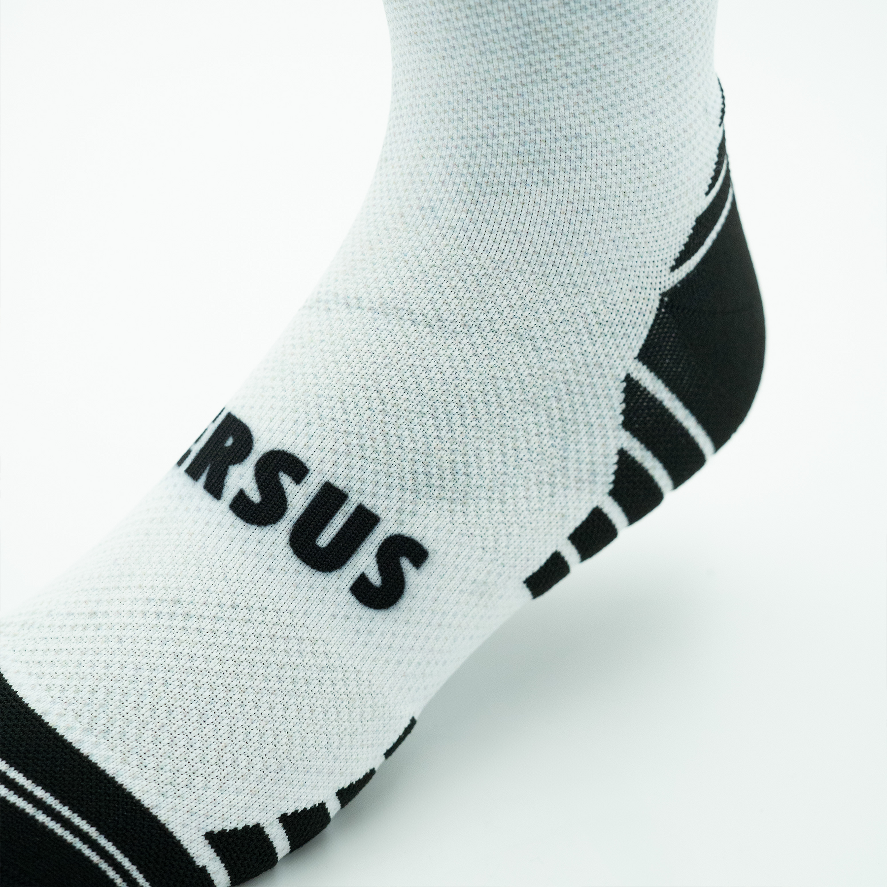 Active Crew Socks | RUN White