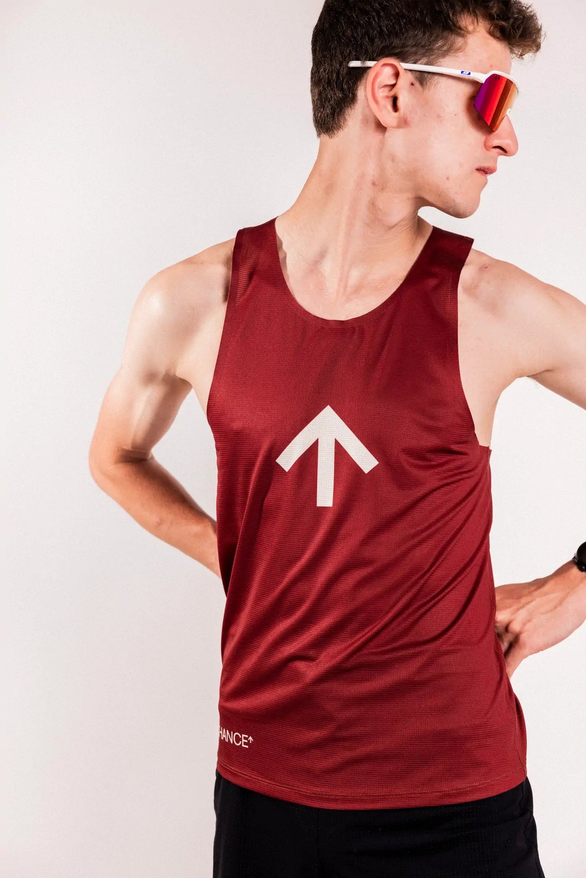 AROW Singlet | Baked Earth Warm Stone