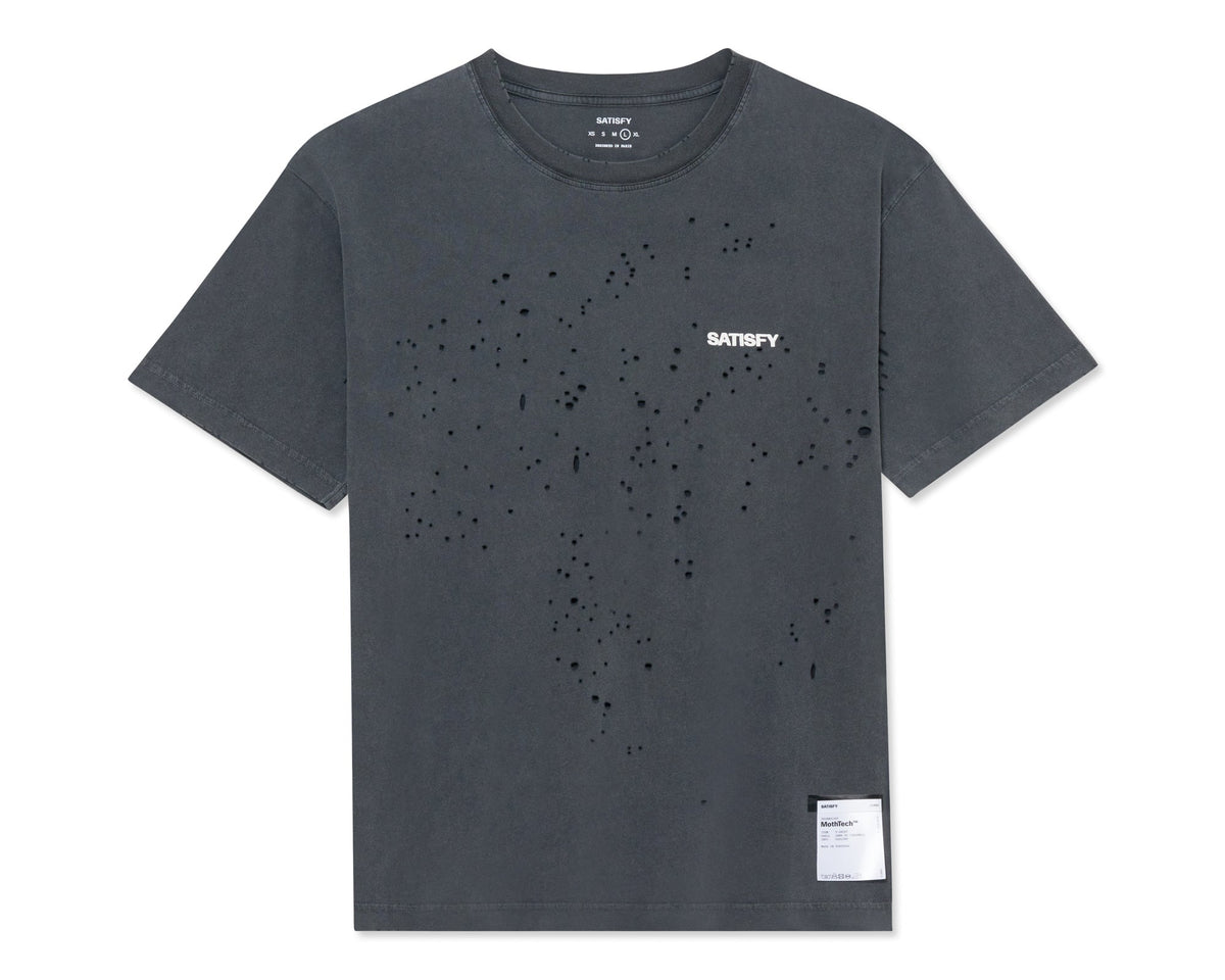 M MothTech T-Shirt | Aged Black