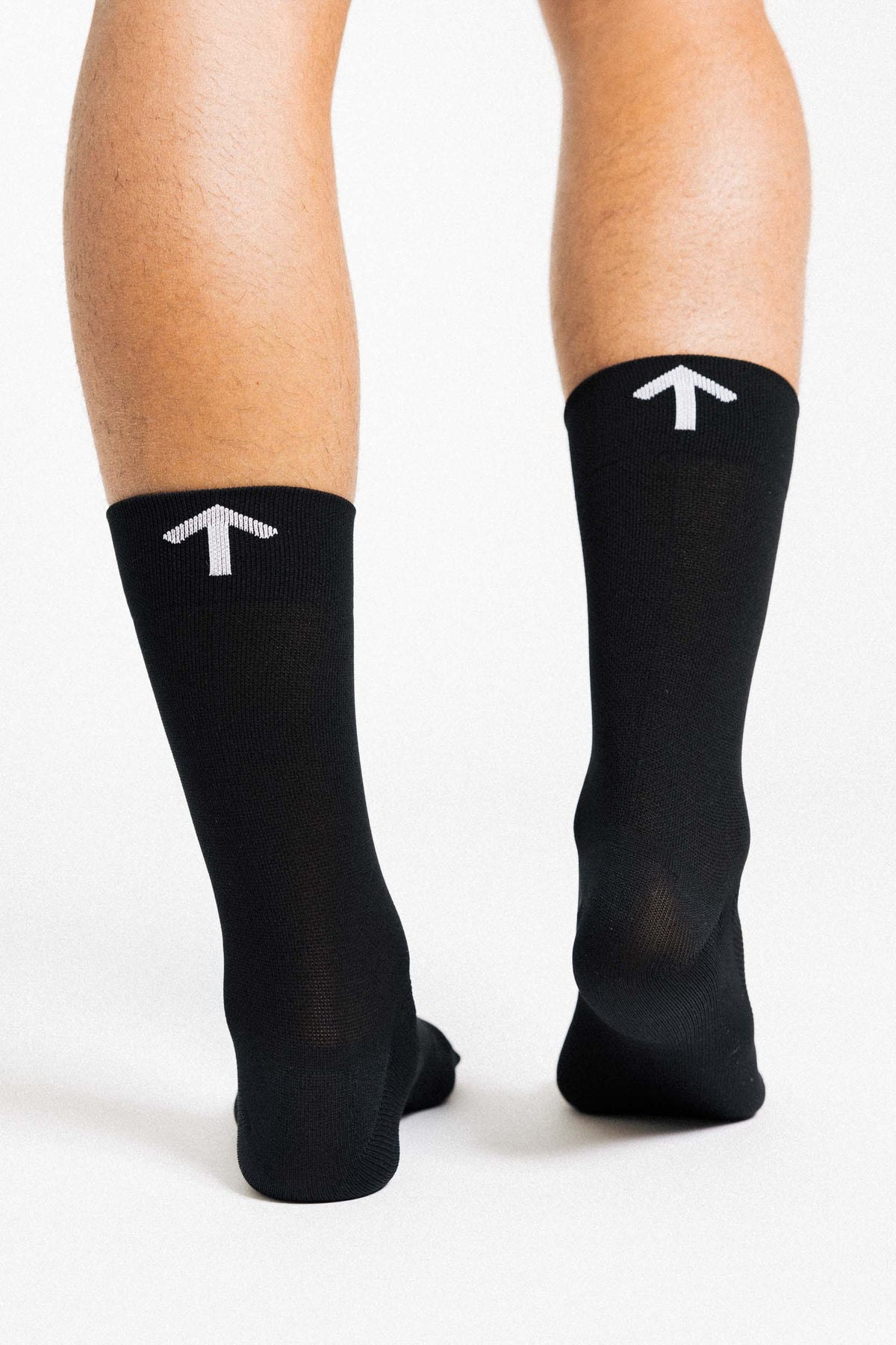 Padded Sock | Black White