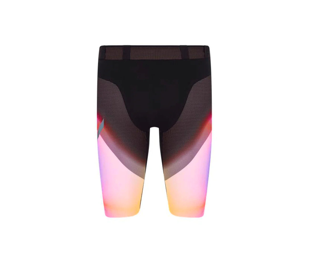 Men's Marathon Speed Shorts | Black/Summer Rainbow