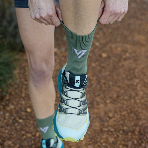 Merino Winter Socks | Pine