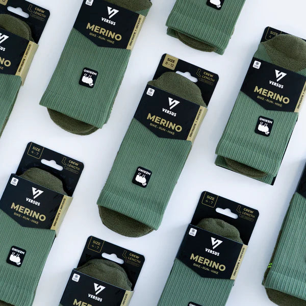 Merino Winter Socks | Pine