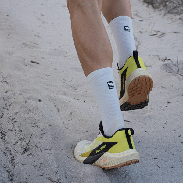 Merino Winter Socks | White Polar