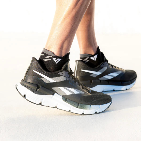 Running Ankle Socks | Black Titanium