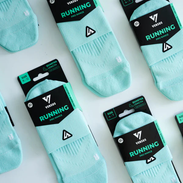 Running Quarter Socks | Mint