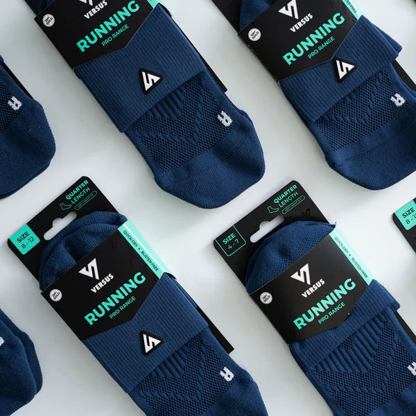 Running Quarter Socks | Space Blue