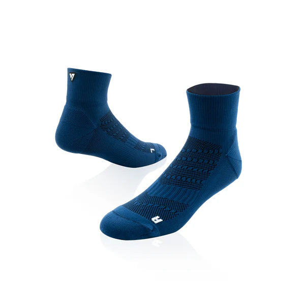 Running Quarter Socks | Space Blue