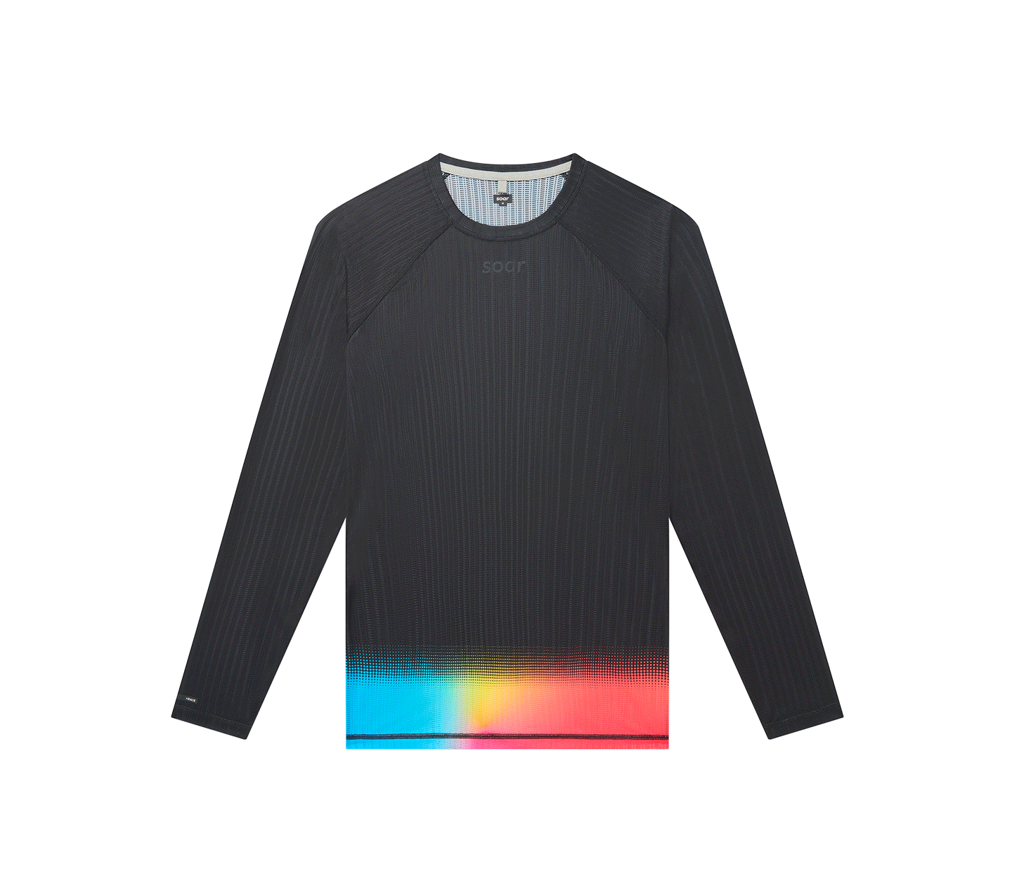 男士競賽打底衫 |黑色的