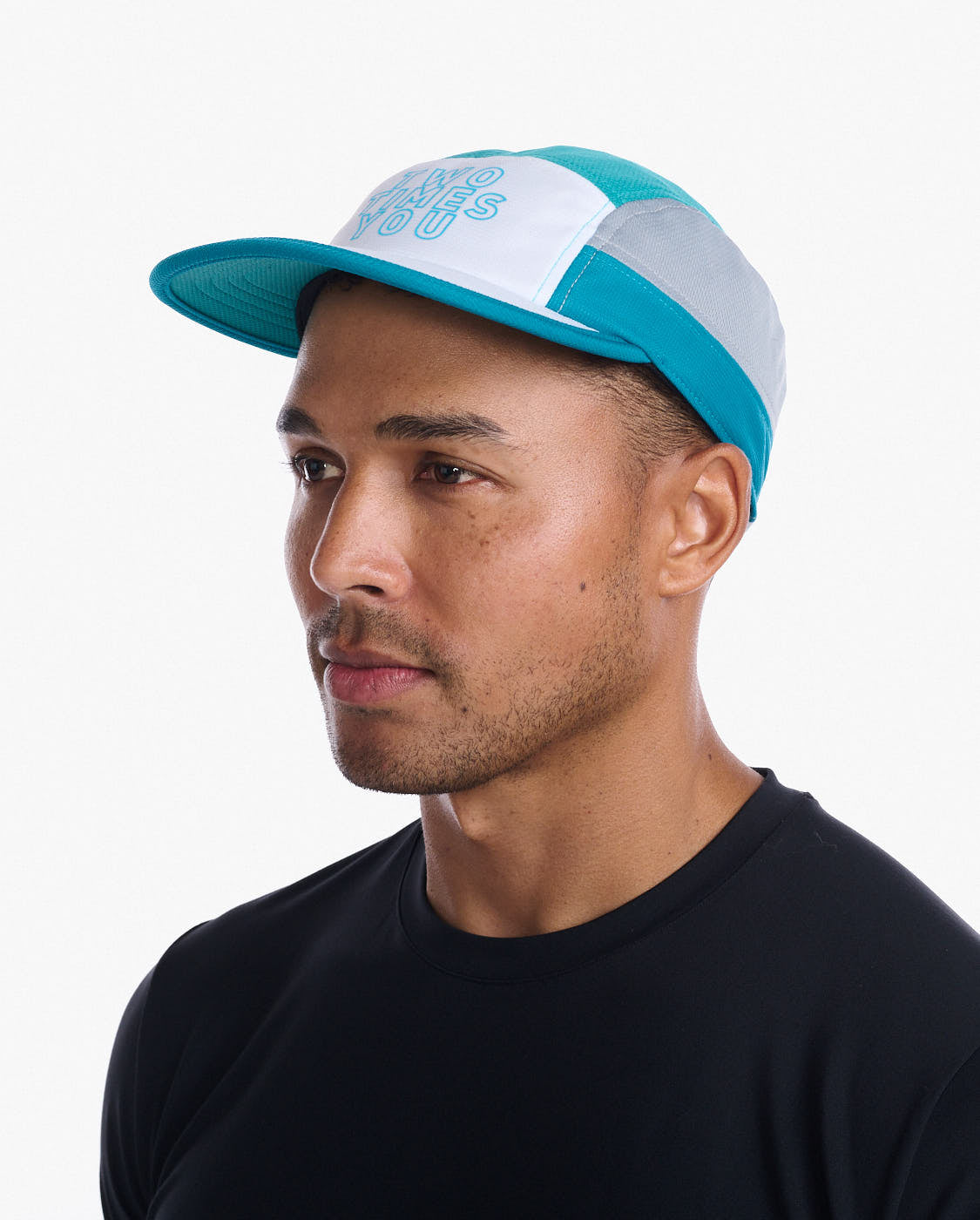 Light Speed Cap, White/Oceanside