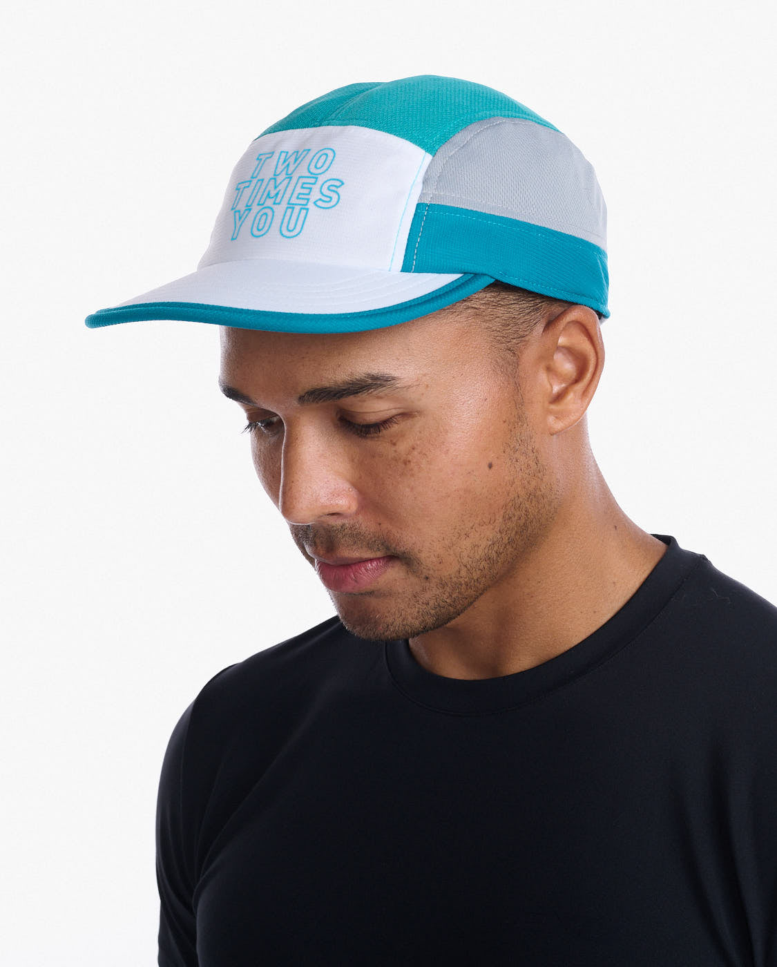 Light Speed Cap, White/Oceanside