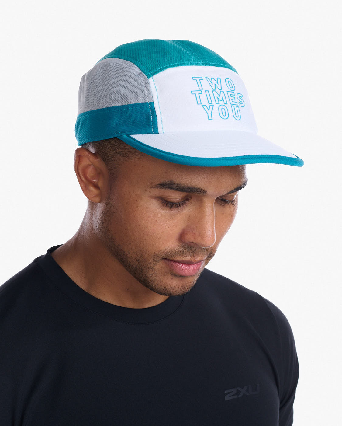 Light Speed Cap, White/Oceanside