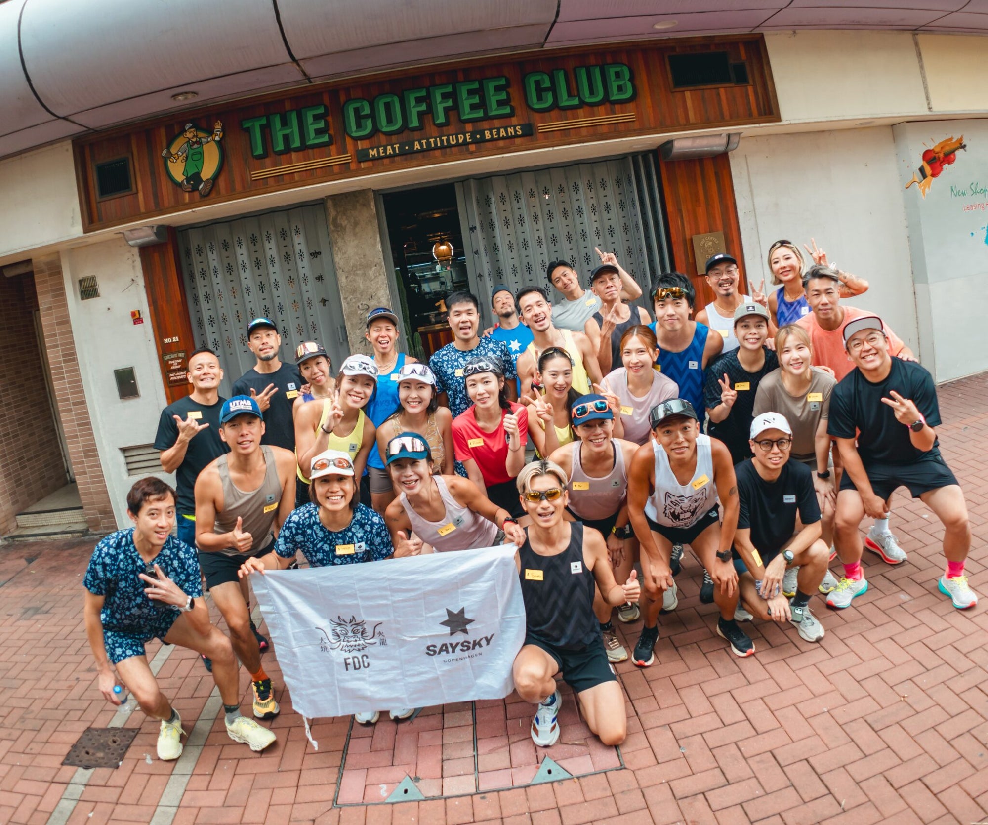 火龍跑團 FDC | 伙拍北歐品牌SAYSKY 核心團隊越見壯大 燃亮社區運動文化