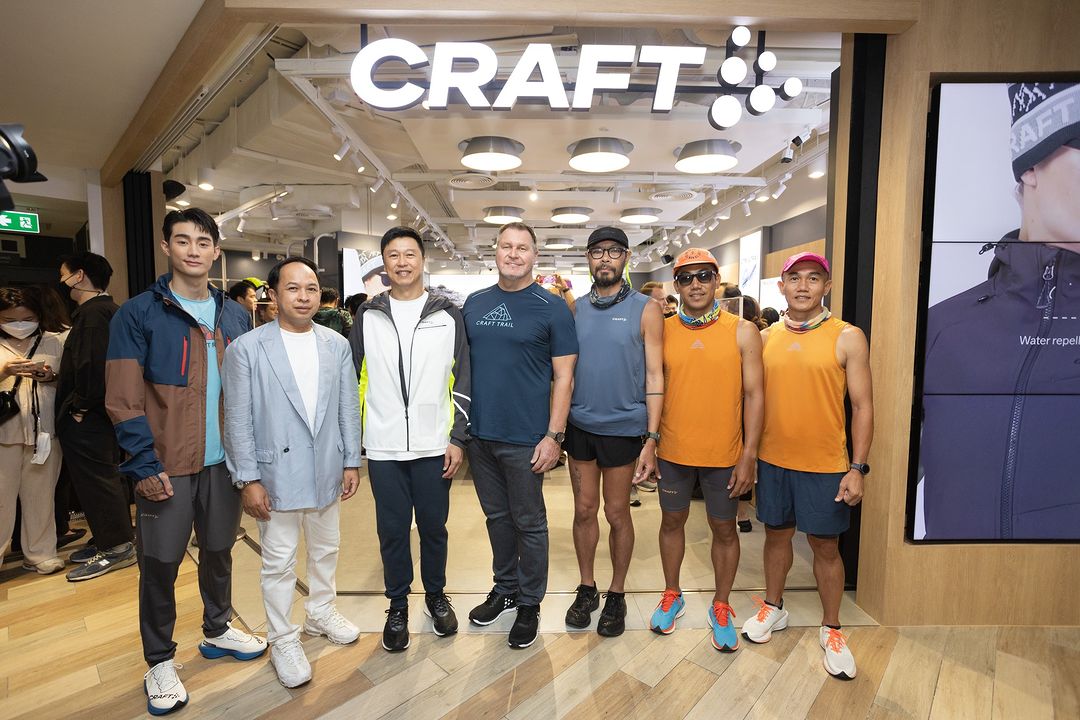 Craft Sportswear Store Opening in Bangkok