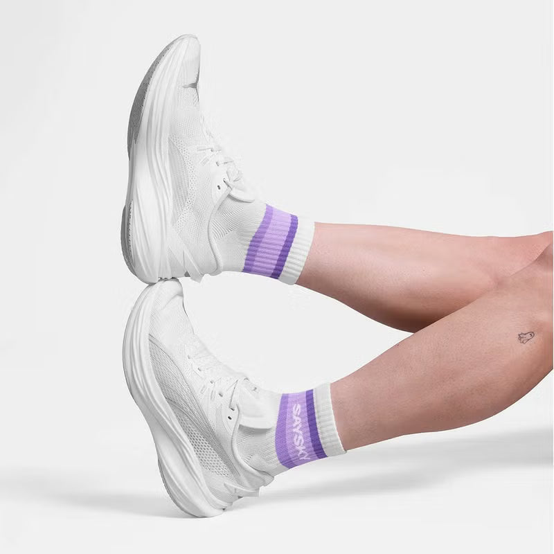 Pace Quarter Socks | Purple