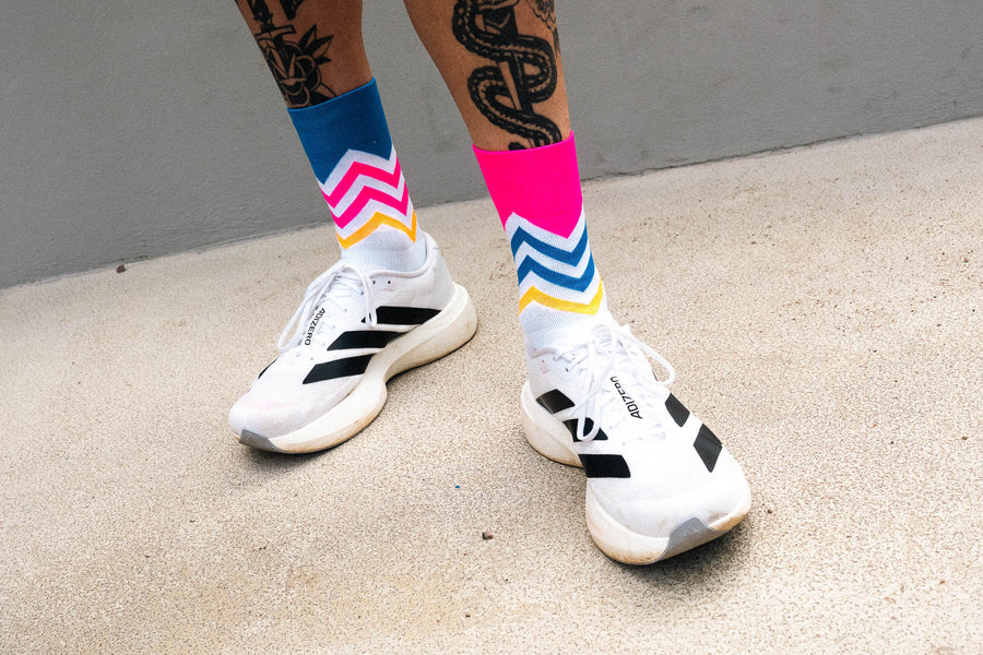 Running Volts | Blue Pink
