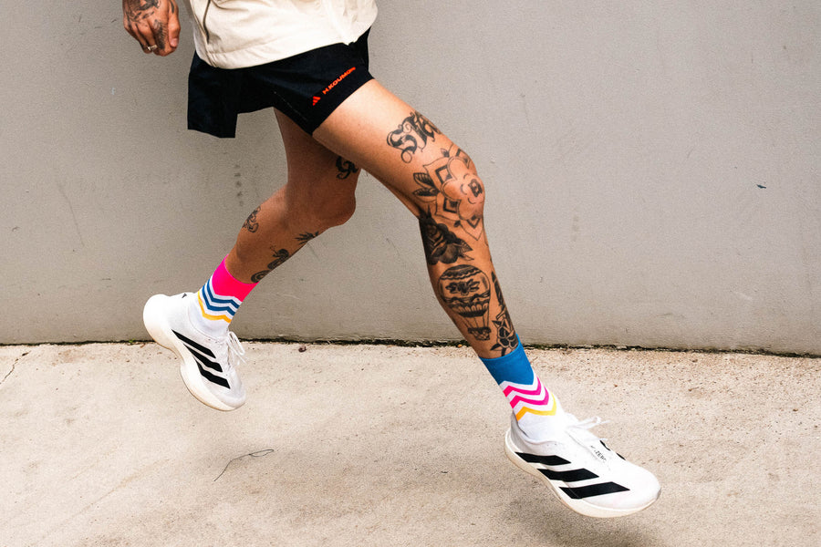 Running Volts | Blue Pink