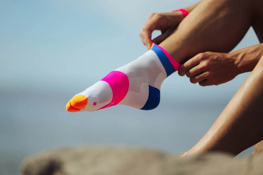 Ultralight Spirals Short | Blue Pink