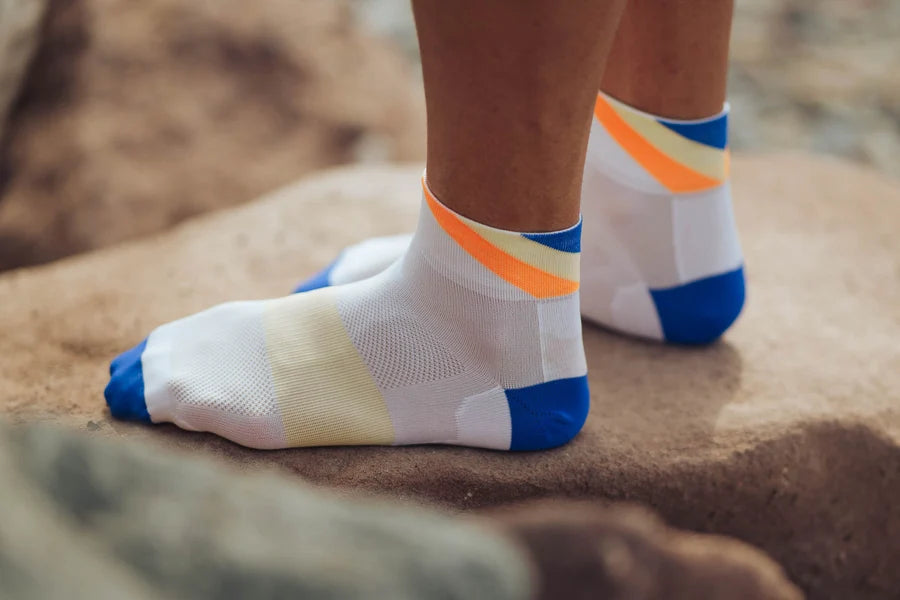 Ultralight Spirals Short | Blue Yellow