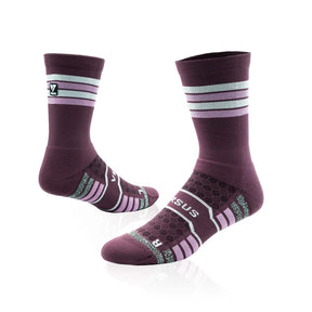 Trail Running Socks | Midnight Plum