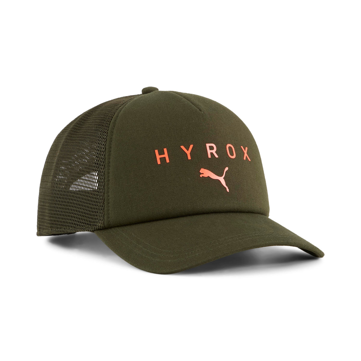 PUMA x HYROX Trucker Cap | Dark Olive
