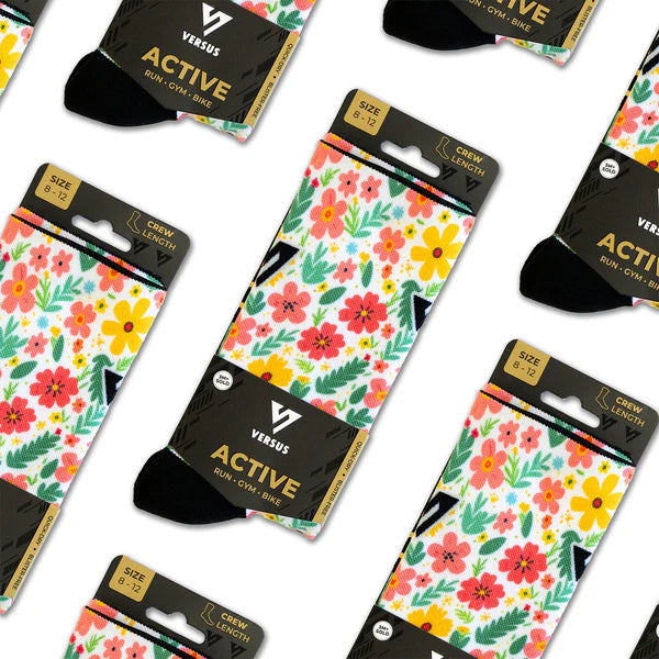 Active Crew Socks | Garden Glow