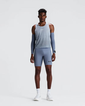 M Shredder Shorty Race Singlet | Pavilion Blue