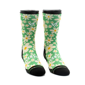 Active Crew Socks | Wild Bloom